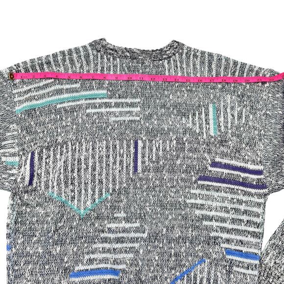 Michael Gerald Mens Vintage 90s Cotton Blend Grandpa Sweater Sz M Made in Korea - Picture 10 of 10